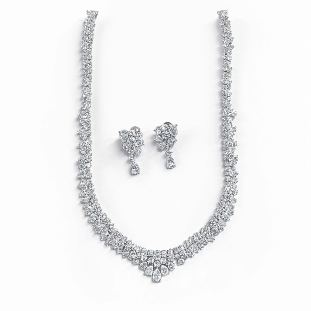 Celestia Diamond Radiance Necklace Set