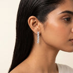Alina Diamond Classic Tennis Necklace Set