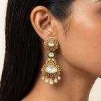 Rangrez Kundan Meenakari Bridal Necklace Set