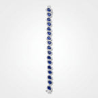 Sapphire Oval Tennis Bracelet