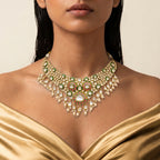 Rangrez Kundan Meenakari Bridal Necklace Set