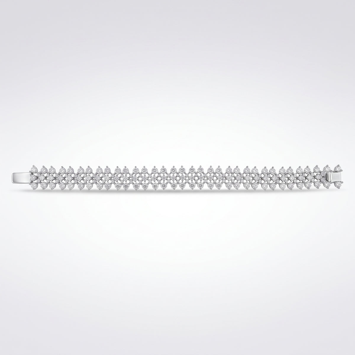 Amara Diamond Cascade Statement Bracelet