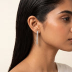 Vespera Diamond Double Layer Tennis Necklace Set