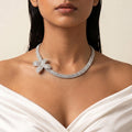 Florielle Diamond Blossom Necklace Set