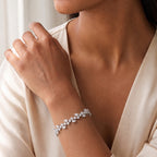Eliana Diamond Floral Vine Bracelet