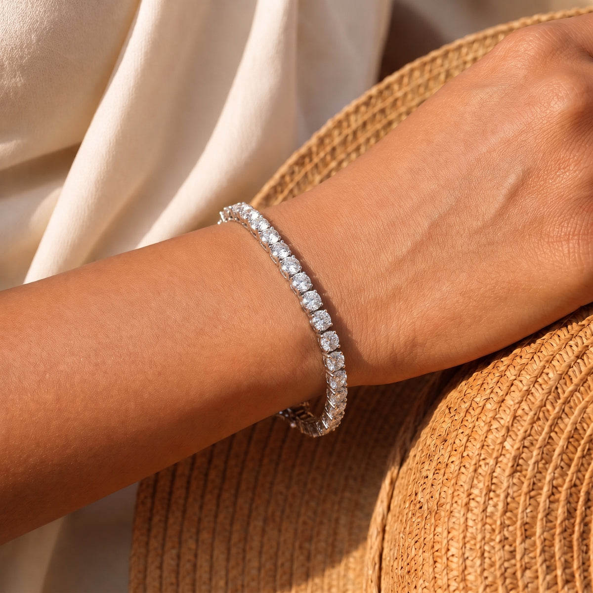 Serena Diamond Classic Tennis Bracelet