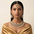 Neelam Kundan Pearl Bridal Choker Set