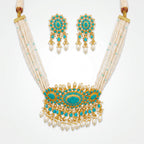 Firoza Pearl Heritage Choker Set