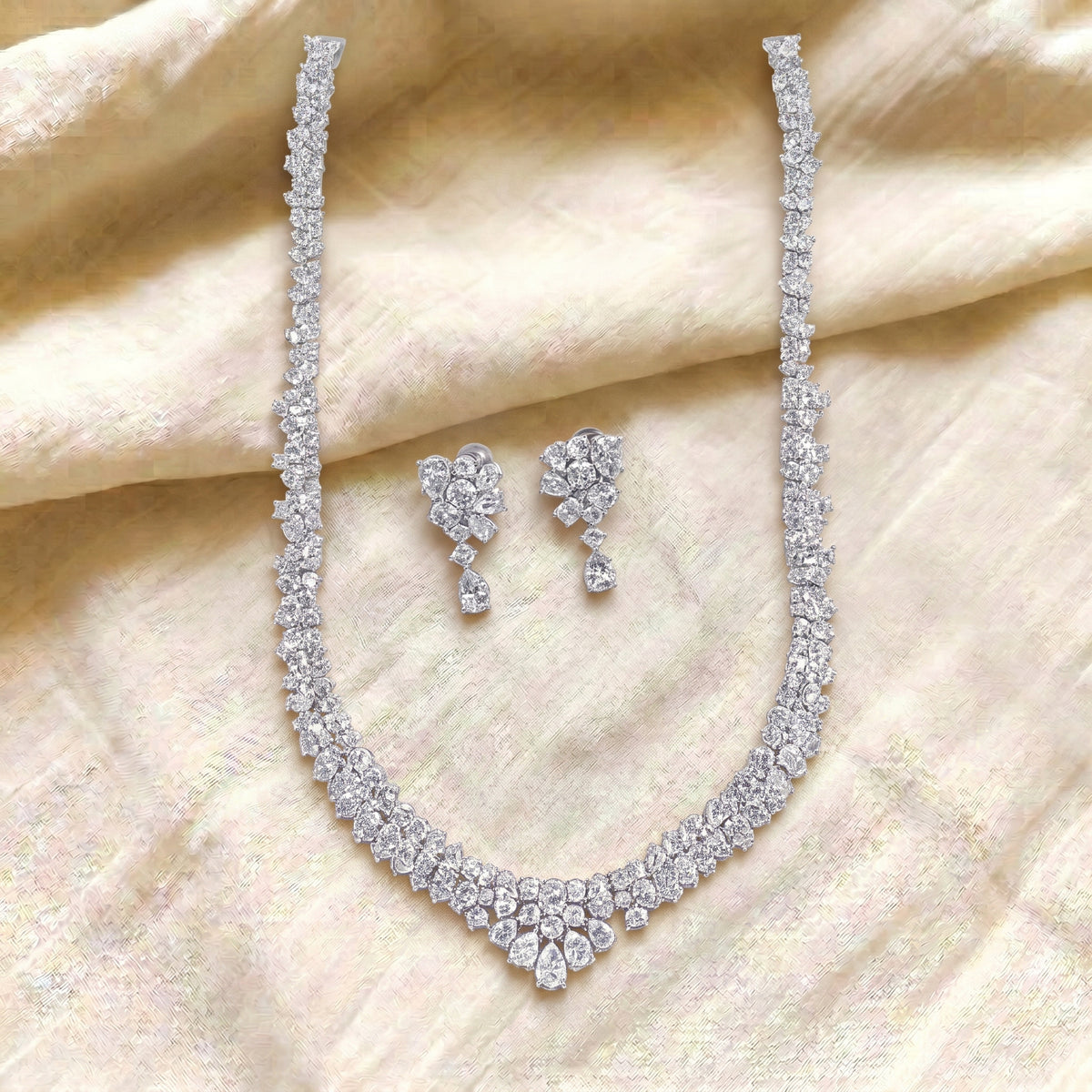 Celestia Diamond Radiance Necklace Set