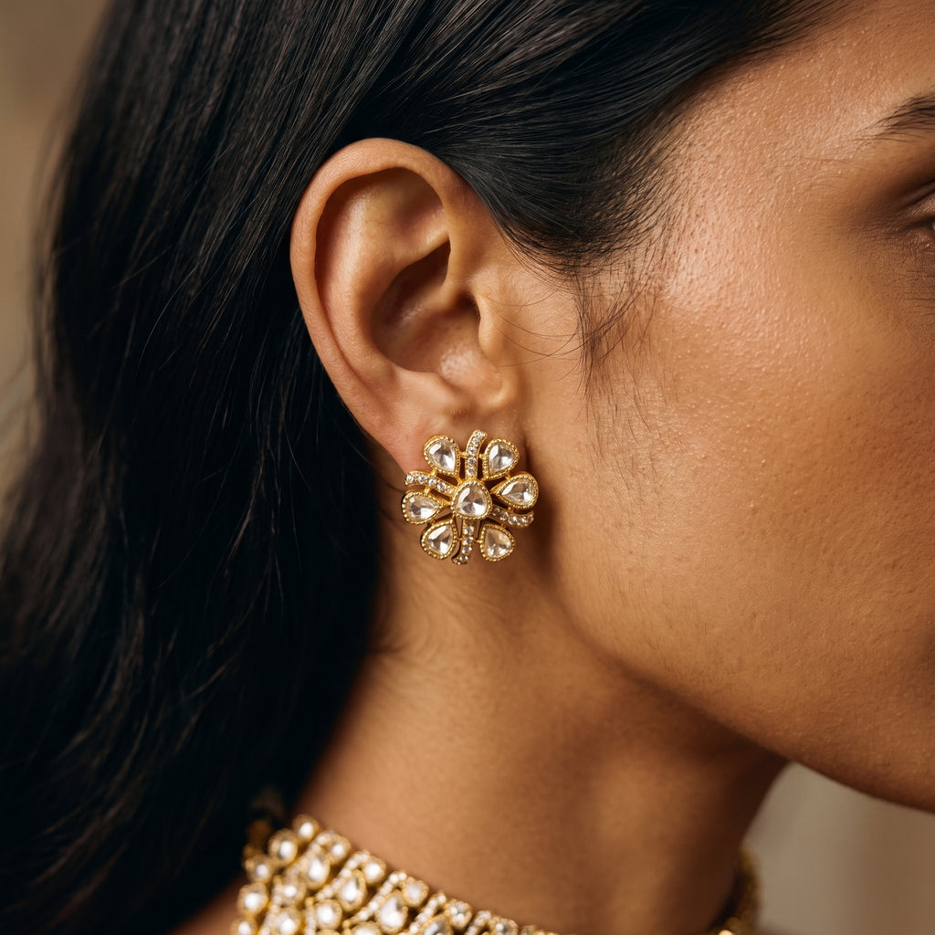 Noor Polki Statement Choker Set